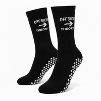 PRE ORDER - Offside Theory Elite Grip Socks Black/White