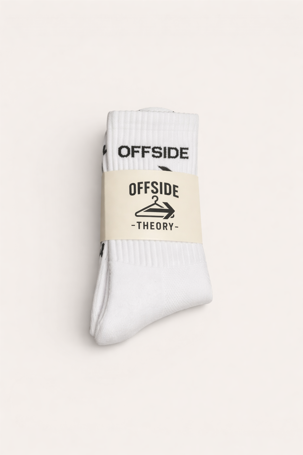 Offside Theory Elite Grip Socks White
