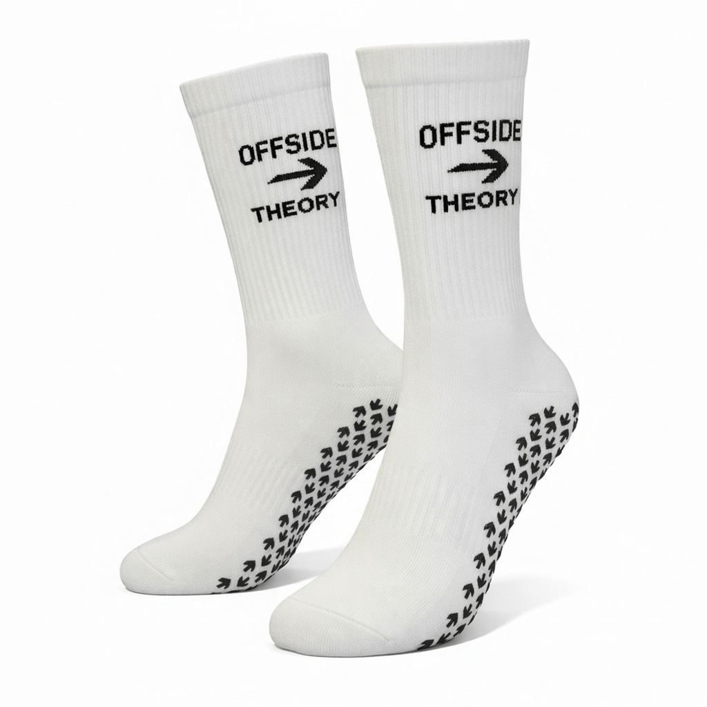Offside Theory Elite Grip Socks White